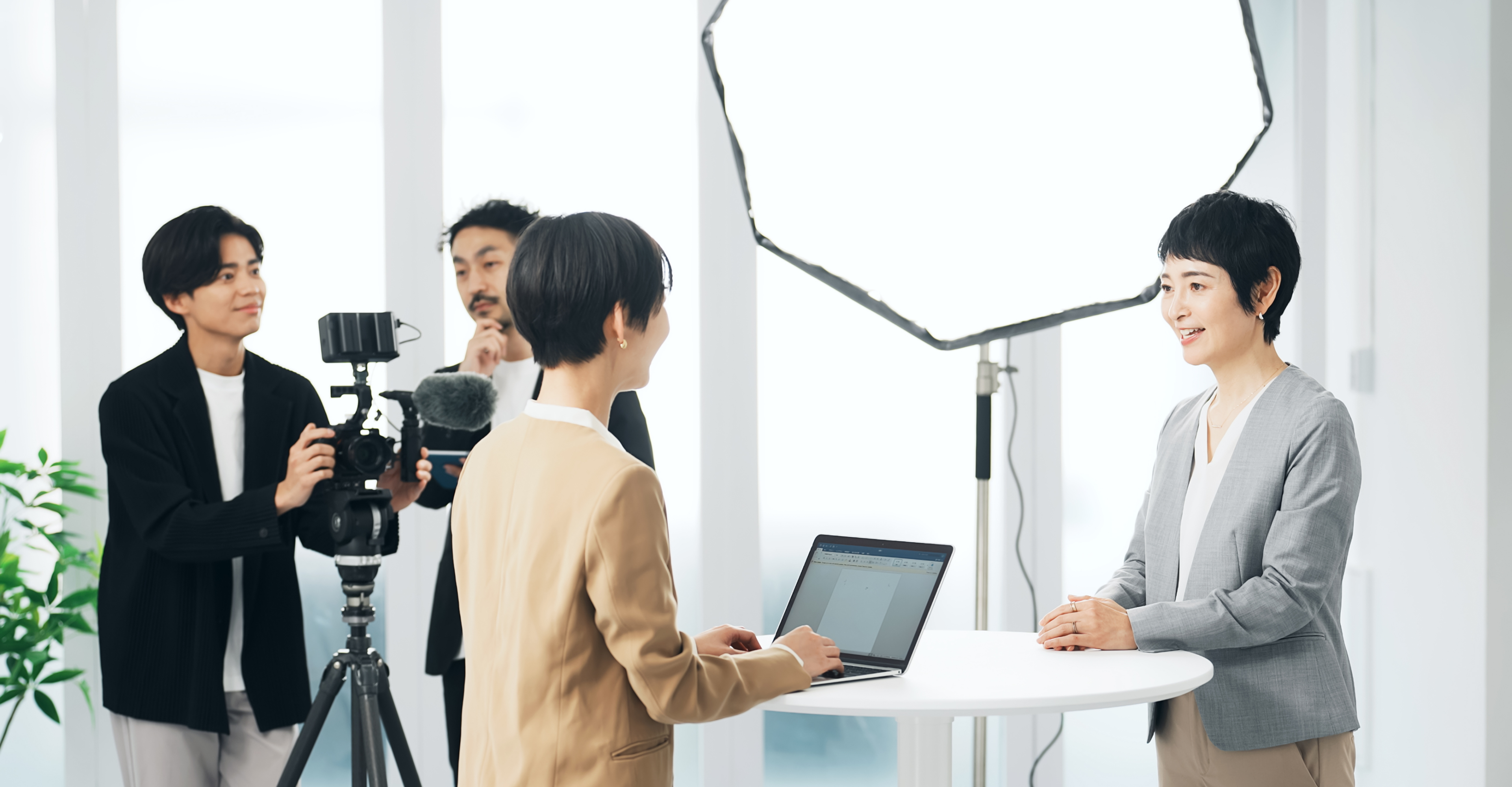 撮影会・TV収録・ロケ撮影の利用シーン