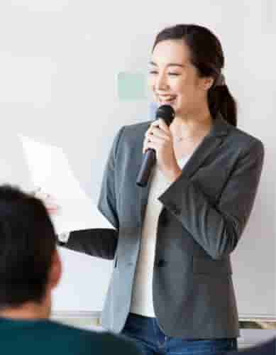 speaking