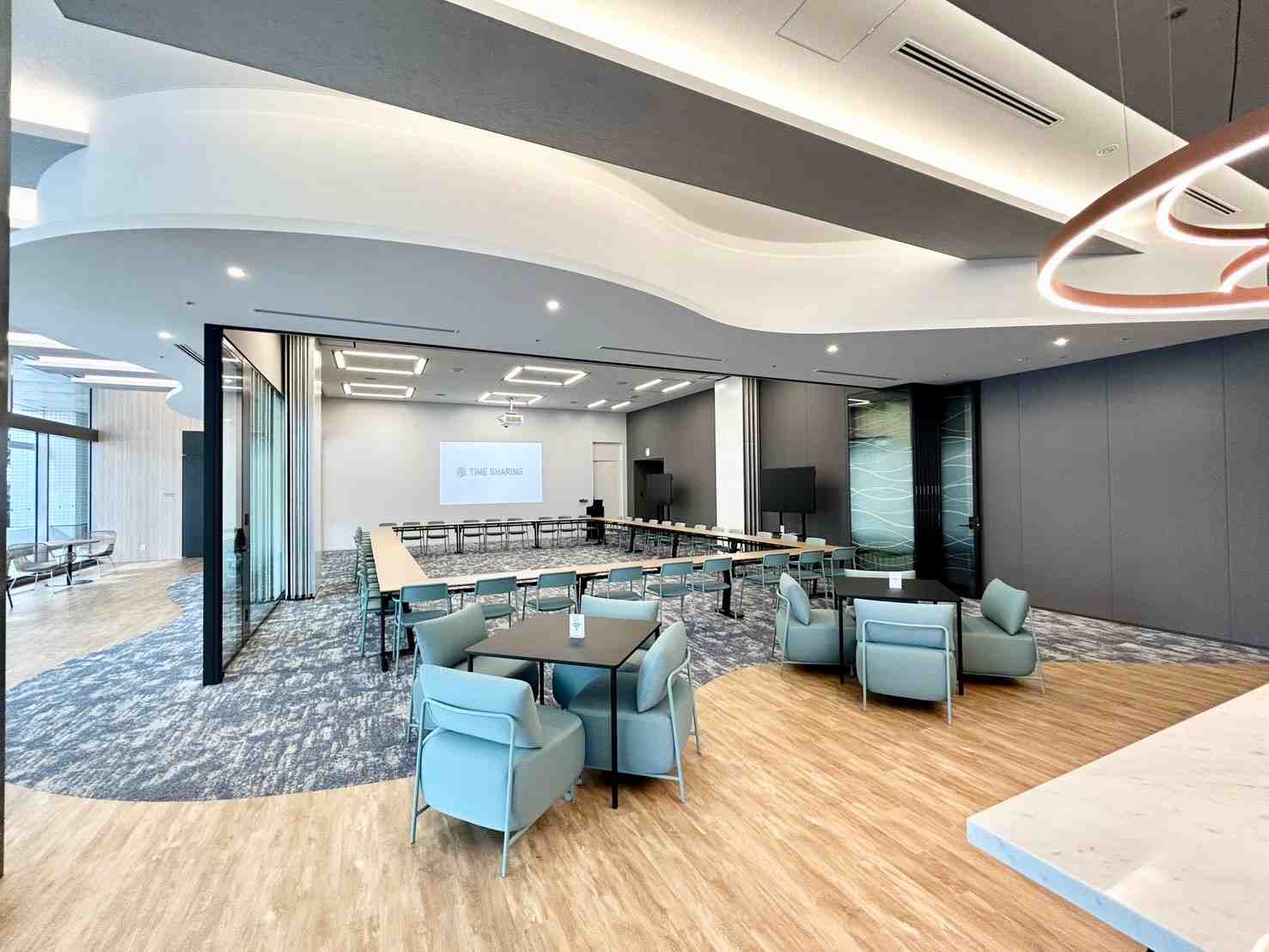 勝どき】TIME SHARING 勝どき 晴海トリトンX棟Conference RoomⅡ＋Ⅲ＋