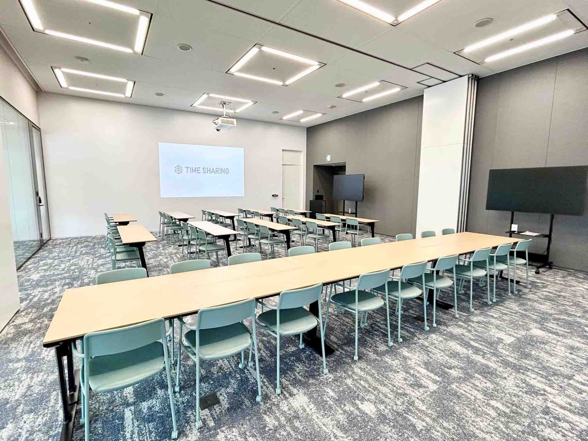 勝どき】TIME SHARING 勝どき 晴海トリトン X棟 Conference RoomⅡ＋Ⅲ 