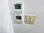 【7階エレベーターホール電気と空調のスイッチがございます】