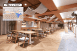 【メインフロア - 島型レイアウト】- グレイドパーク 新橋駅前7F(銀座口)の写真