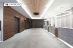 【1階エントランス】- グレイドパーク 新橋駅前8F(銀座口)の写真