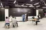 受付エリア-ここに受付を設置可能です。-HADO ARENA お台場 グランドステージ-