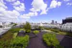 【周りに高い建物が少なく、7階なので素晴らしい景色が広がります】 - ザ・パークハビオ新宿 屋上スペースの写真