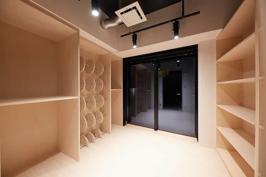 荷物置き場や、更衣室として - Akasaka Zen Spaceの写真