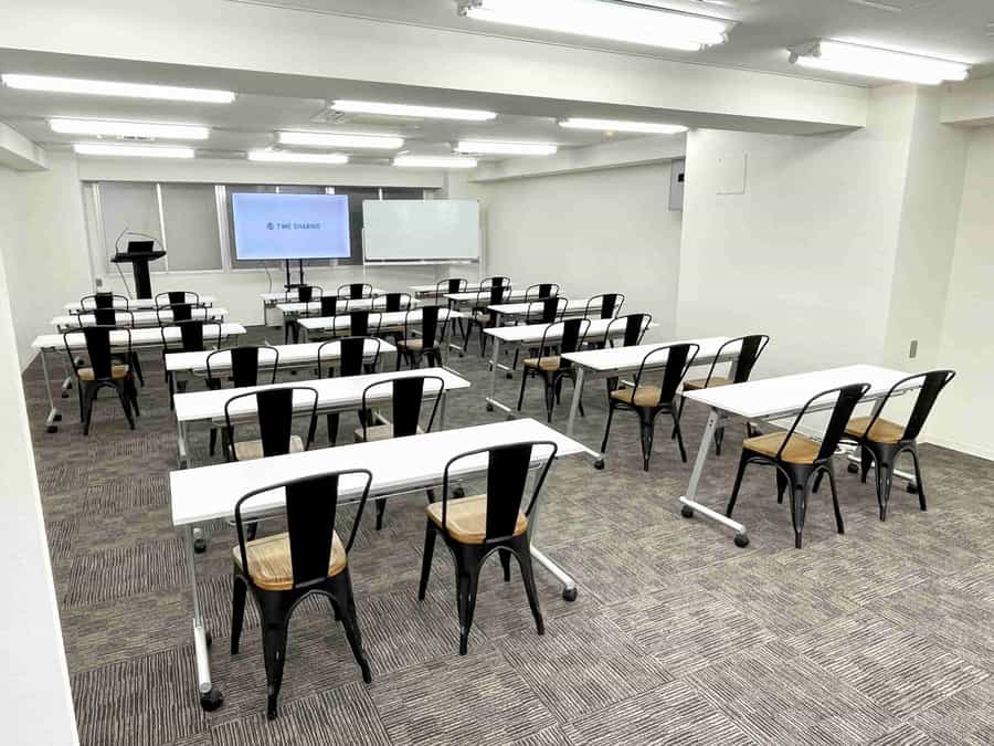 【約89㎡の広々会議室】 - TIME SHARING 茅場町 岡本ビルの写真