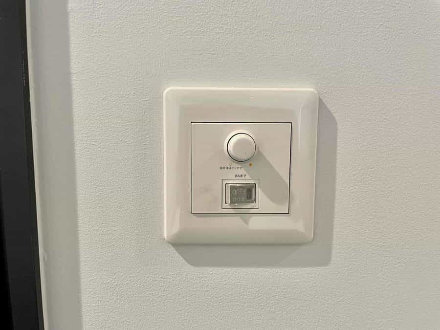 【室内の電気はツマミで調光が可能です】 - TIME SHARING 六本木 第6DMJビル 4Bの写真