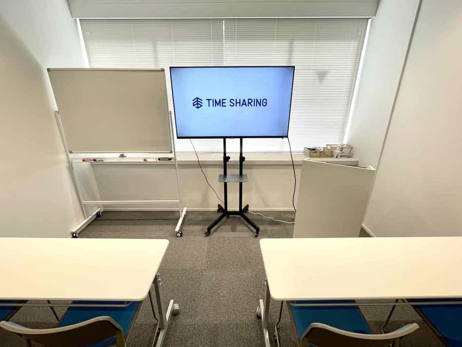 【ホワイトボードやモニターなど室内の備品は全て無料でお使いいただけます】 - TIME SHARING 六本木 第6DMJビル 4Cの写真