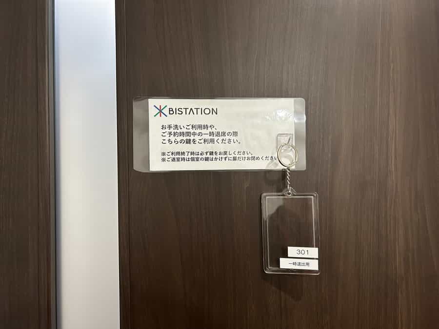 【一時退出される場合は、扉に設置のカギをご利用ください。】- TIME SHARING ビステーション新横浜 301 -