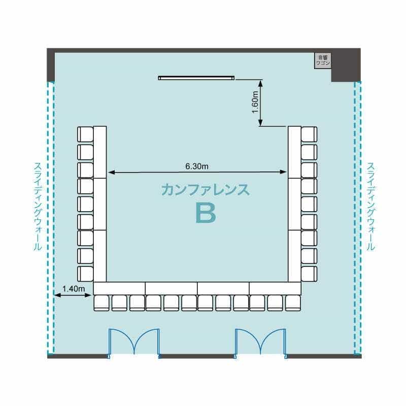 恵比寿】EBiS303 カンファレンススペースB｜貸し会議室・レンタル