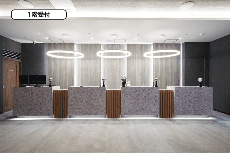 【1F受付】- TIME SHARING 新橋駅前4F(銀座口) の写真