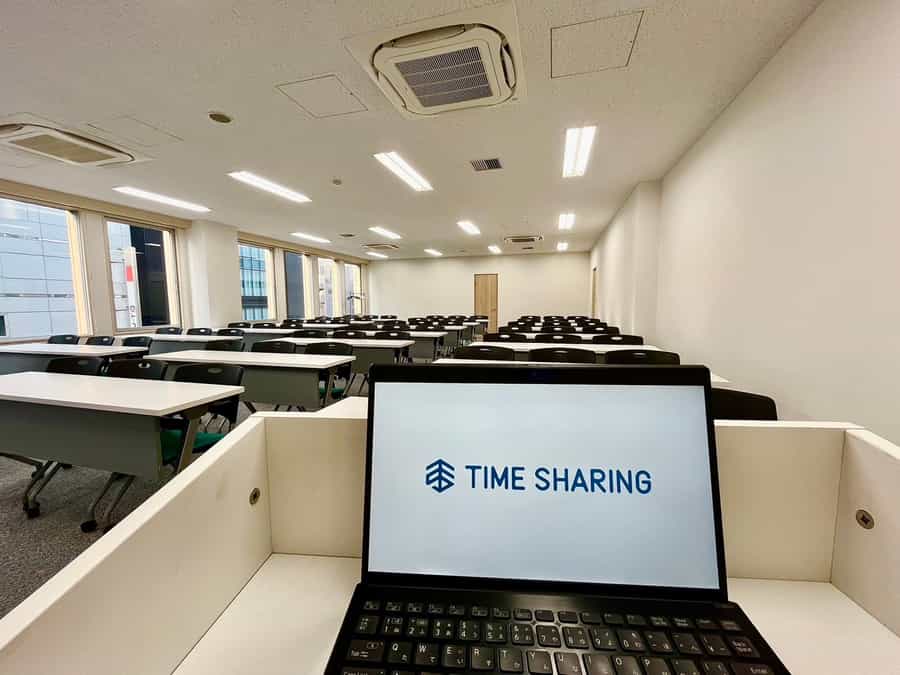 【司会台から一番後ろの席まで見渡せます】- TIME SHARING 京橋 SC新京橋ビル 7Cの写真