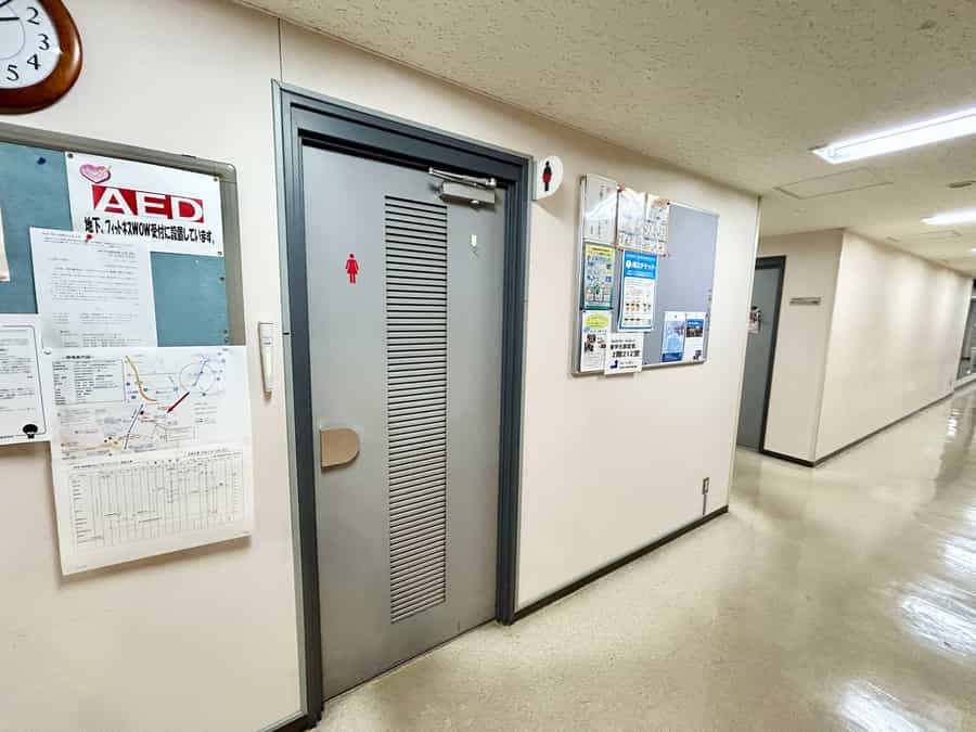 【2階女性用お手洗い】- 東京YWCA(御茶ノ水)貸し会議室 217室 -