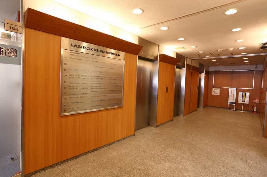 エントランス:NSE貸会議室 梅田店 - NSE貸会議室 梅田店 A室の写真