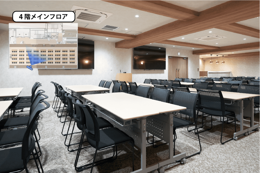 【島型レイアウト】- TIME SHARING 新橋駅前4F(銀座口) の写真