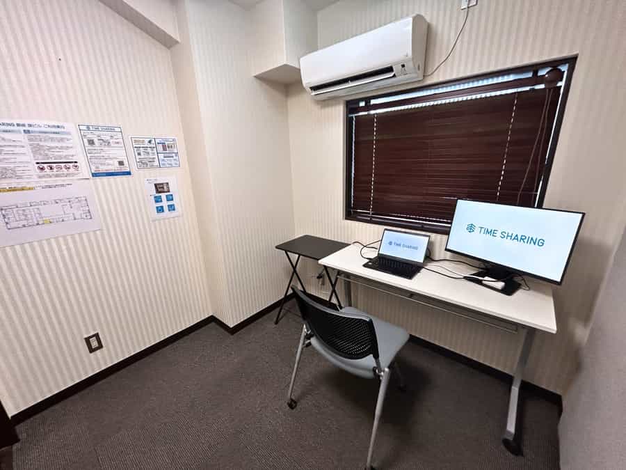 【集中して作業する際やWEB会議にご利用いただけます!】 - TIME SHARING 銀座 旗ビル roomVの写真