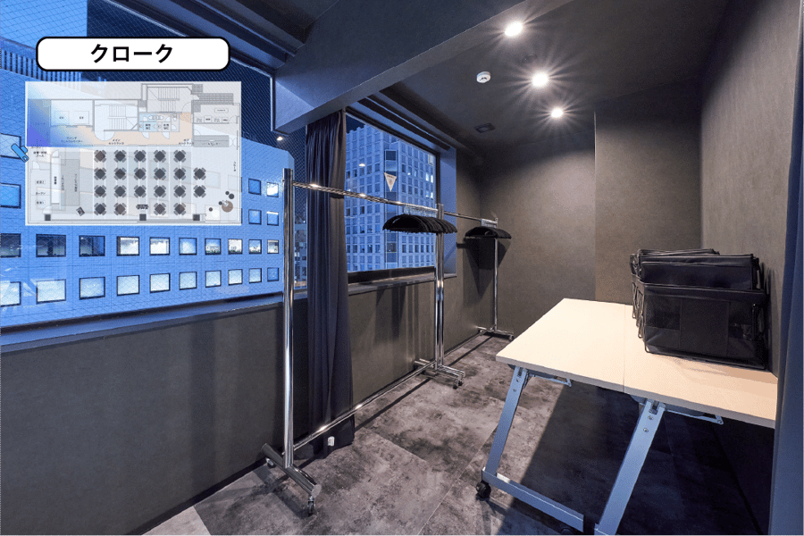 【クローク】- グレイドパーク 新橋駅前8F(銀座口)の写真