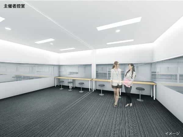 【面積 約30m² 付帯設備 スライディングウォール、内線電話、テーブル、イス他】 - EBiS303 イベントホールの写真