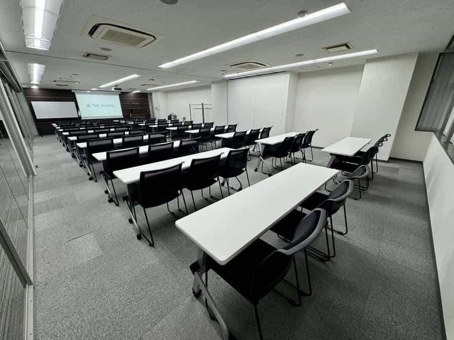 【スクール形式で60名着席可能】 - TIME SHARING 水天宮前 箱崎リージェントビル 5Dの写真