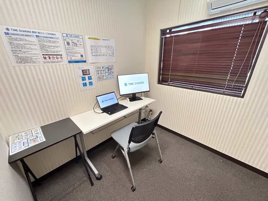【銀座駅より徒歩1分！好立地なテレワークブースです★】 - TIME SHARING 銀座 旗ビル roomWの写真