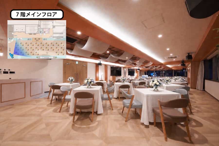 【メインフロア】- グレイドパーク 新橋駅前7F(銀座口) の写真