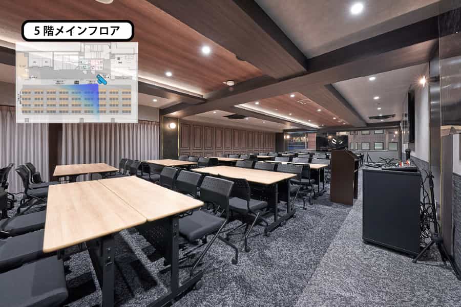 【メインフロア - 島型レイアウト】- TIME SHARING 新橋駅前5F(銀座口) の写真