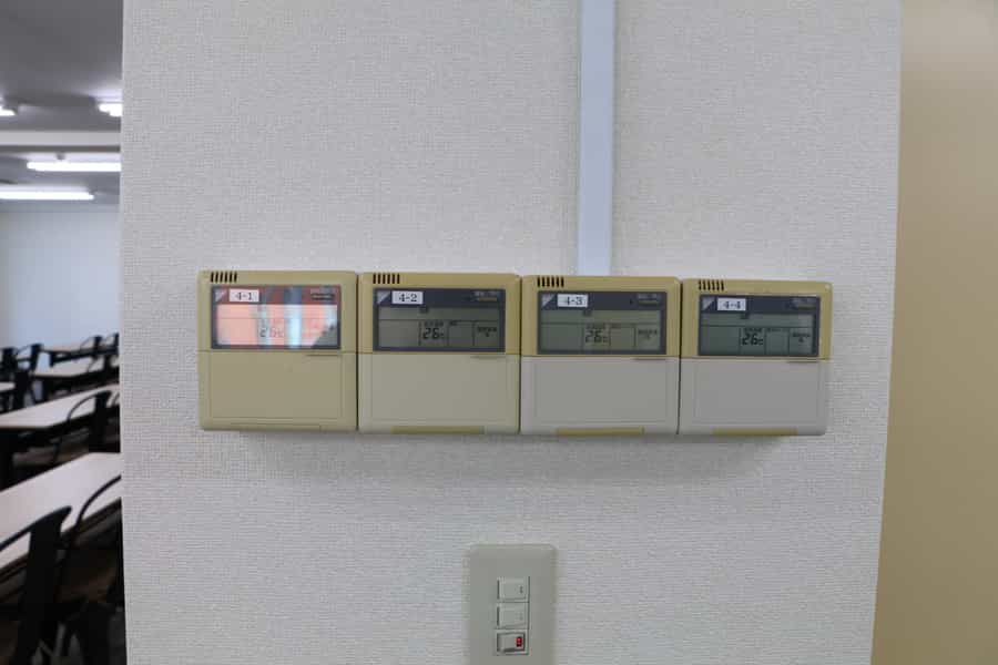 空調は室内に全部で6つあるので、細かく室温調整が可能です。 - TIME SHARING 蒲田 第二美須ビルの写真