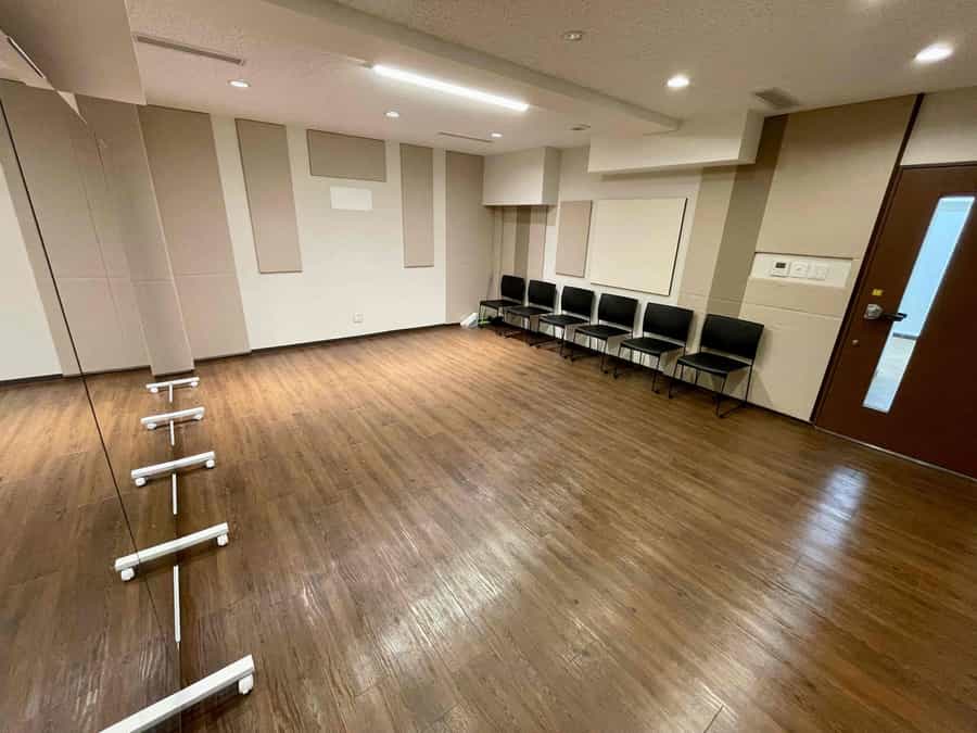 【ダンスレッスン、歌唱、ボイストレーニングなど防音ダンスルームをぜひご活用ください！】 - TIME SHARING 四谷 ダンスルーム7Dの写真