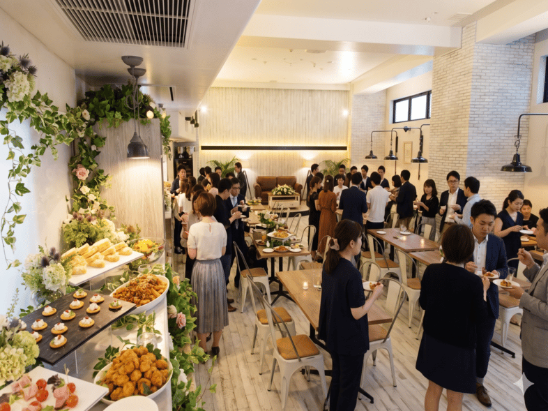 ケータリング - グレイドパーク恵比寿（旧：EBISU SHOW ROOM［エビスショールーム］）の写真