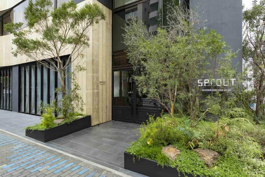 【ビルのエントランス周辺】 - Sprout Muse 会議室G(スプラウトミューズ)の写真