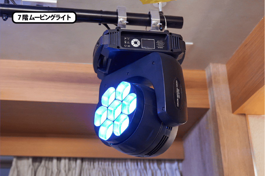 【ムービングライト】- グレイドパーク 新橋駅前7F(銀座口)の写真