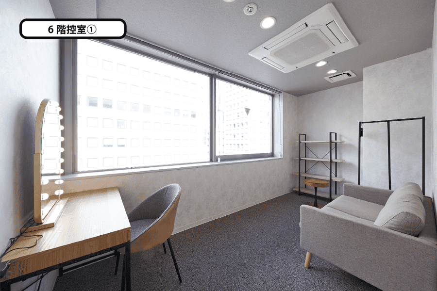 【控室6F①(2名収容)】- グレイドパーク 新橋駅前7F(銀座口)の写真