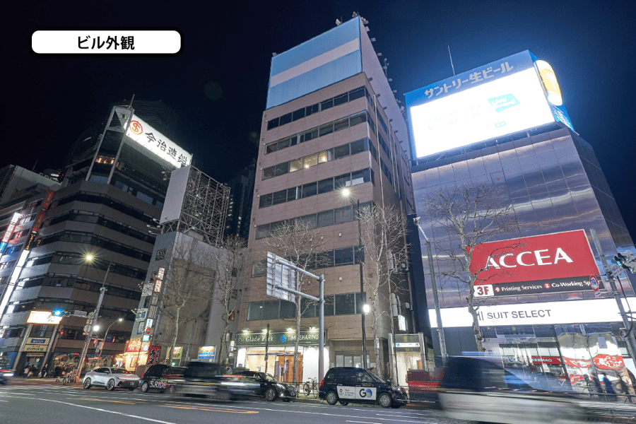 【ビル外観】- グレイドパーク 新橋駅前7F(銀座口)の写真