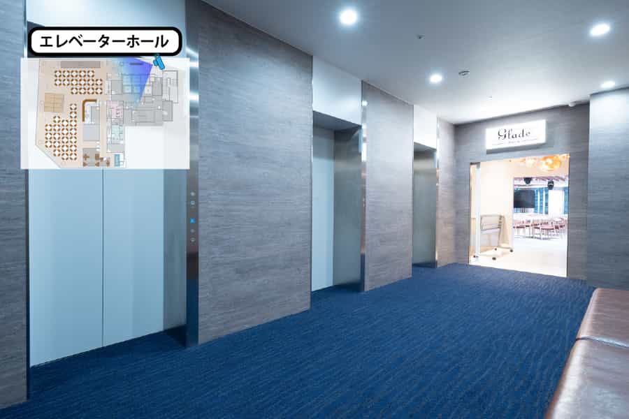 【エレベーターホール】- グレイドパーク 新宿駅前の写真