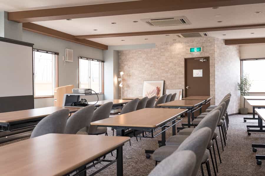 【約129.2㎡の広々会議室】 - TIME SHARING 飯田橋 第二東文堂ビル 7Fの写真